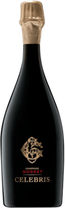 201,95 € Бесплатная доставка | Белое игристое Gosset Celebris брют Гранд Резерв A.O.C. Champagne Франция Pinot Black, Chardonnay бутылка 75 cl
