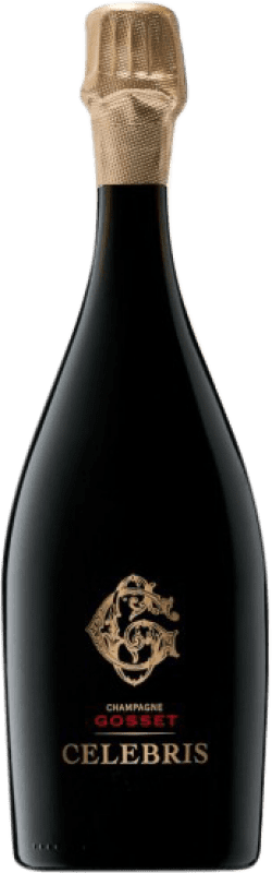 209,95 € Kostenloser Versand | Weißer Sekt Gosset Celebris Brut Große Reserve A.O.C. Champagne Frankreich Spätburgunder, Chardonnay Flasche 75 cl