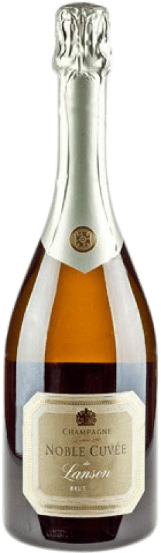 102,95 € Envio grátis | Espumante branco Lanson Noble Cuvée Brut Grande Reserva 1995 A.O.C. Champagne França Pinot Preto, Chardonnay Garrafa 75 cl