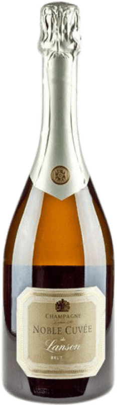 98,95 € 送料無料 | 白スパークリングワイン Lanson Noble Cuvée Brut グランド・リザーブ 1995 A.O.C. Champagne フランス Pinot Black, Chardonnay ボトル 75 cl
