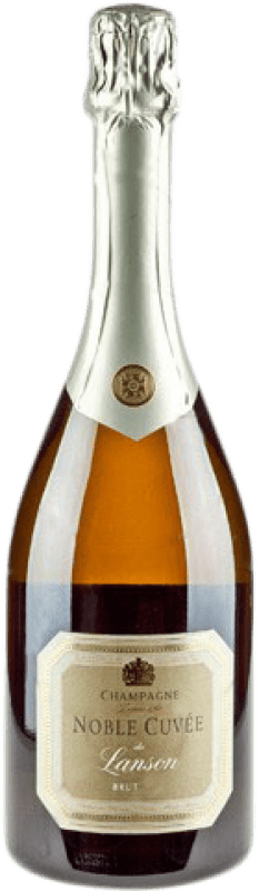 98,95 € Kostenloser Versand | Weißer Sekt Lanson Noble Cuvée Brut Große Reserve 1995 A.O.C. Champagne Frankreich Spätburgunder, Chardonnay Flasche 75 cl