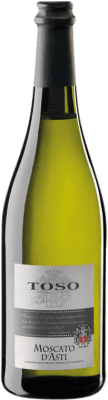 19,95 € Kostenloser Versand | Weißer Sekt Toso D.O.C.G. Moscato d'Asti Italien Muskat Flasche 75 cl