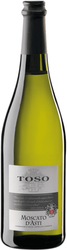 11,95 € 免费送货 | 白起泡酒 Toso D.O.C.G. Moscato d'Asti 意大利 Moscato — 麝香葡萄 75 cl