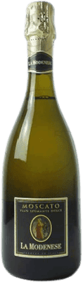 3,95 € Бесплатная доставка | Белое игристое La Modenese D.O.C. Italy Италия Muscat бутылка 75 cl
