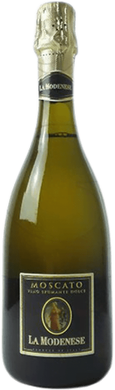 3,95 € Envío gratis | Espumoso Blanco La Modenese D.O.C. Italia Italia Moscato Botella 75 cl