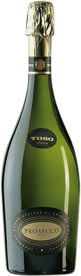 16,95 € Бесплатная доставка | Белое игристое Toso Millesimato сухой D.O.C. Prosecco Венето Италия Glera бутылка 75 cl