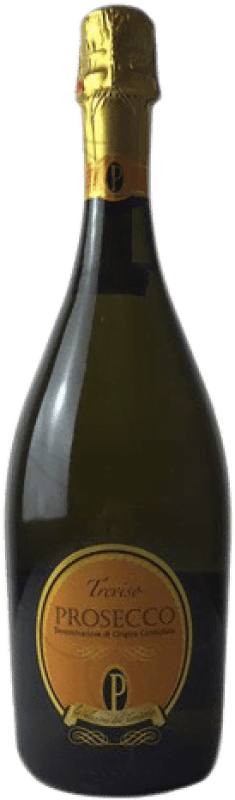9,95 € Бесплатная доставка | Белое игристое вино Treviso Seco — Сухое D.O.C. Prosecco Италия Glera — Глера Бутылка 75 cl