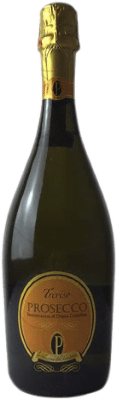 9,95 € Free Shipping | White sparkling Treviso Dry D.O.C. Prosecco Italy Glera Bottle 75 cl