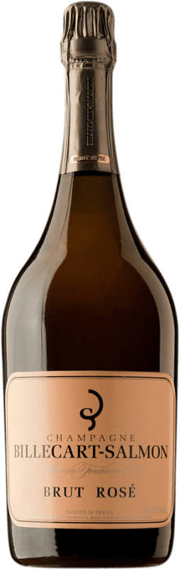 222,95 € 免费送货 | 桃红起泡酒 Billecart-Salmon Brut — 起泡酒 干型 特级珍藏 A.O.C. Champagne 法国 大瓶 — Magnum 1,5 L