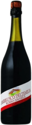 5,95 € Spedizione Gratuita | Spumante Rosso Rialto D.O.C. Lambrusco di Sorbara Italia Lambrusco 75 cl