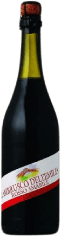 5,95 € Envio grátis | Espumante Tinto Rialto D.O.C. Lambrusco di Sorbara Itália Lambrusco Garrafa 75 cl