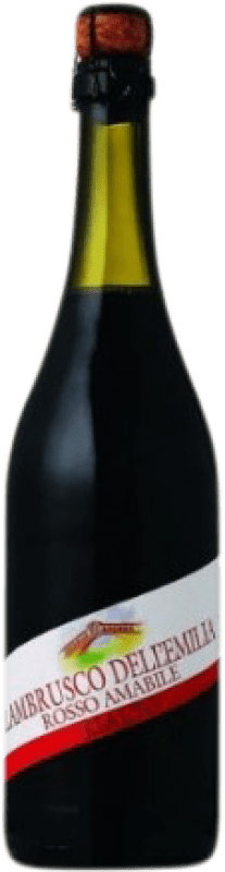 6,95 € Free Shipping | Red sparkling Rialto. Negre D.O.C. Lambrusco di Sorbara Italy Lambrusco Bottle 75 cl