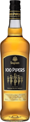 17,95 € Spedizione Gratuita | Whisky Blended Seagram's 100 Pipers Regno Unito Bottiglia 70 cl