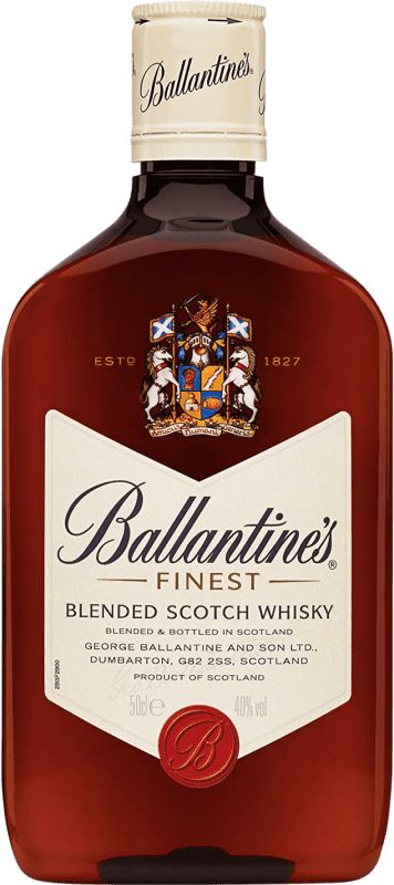 16,95 € Kostenloser Versand | Whiskey Blended Ballantine's Großbritannien Medium Flasche 50 cl