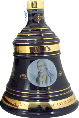 68,95 € 免费送货 | 调和威士忌 Bell's James Watt 特别, Extra — 特级, Decanter — 醒酒器 珍藏 英国 8 岁 70 cl