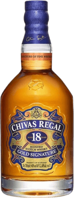 78,95 € Envio grátis | Whisky Blended Chivas Regal Reserva Escócia Reino Unido 18 Anos Garrafa 70 cl