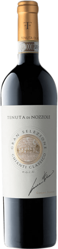 29,95 € Free Shipping | Red wine Tenuta di Nozzole Giovanni Folonari Gran Selezione D.O.C.G. Chianti Classico Tuscany Italy Sangiovese Bottle 75 cl
