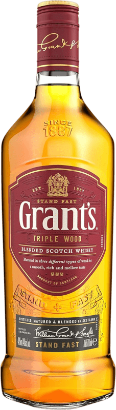 15,95 € Kostenloser Versand | Whiskey Blended Grant & Sons Grant's Großbritannien Flasche 70 cl
