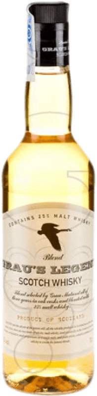 10,95 € Spedizione Gratuita | Whisky Blended Grau's Legend Regno Unito Bottiglia 70 cl