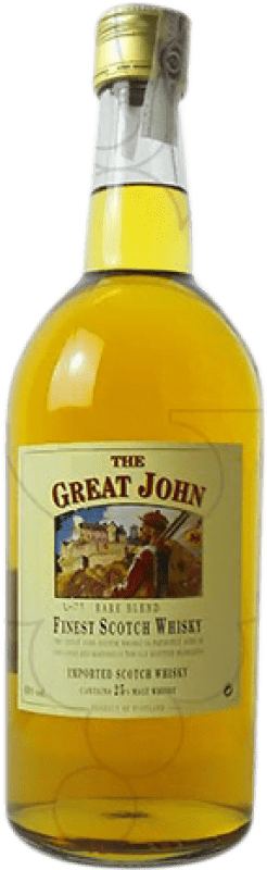 26,95 € Kostenloser Versand | Blended Whisky Great John Großbritannien Spezialflasche 2 L