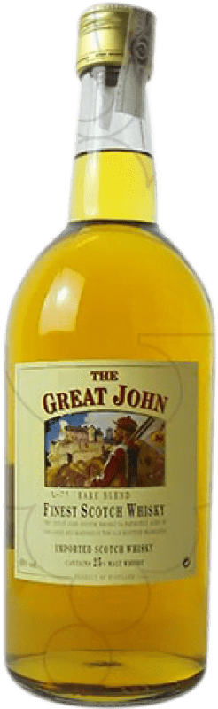25,95 € Envío gratis | Whisky Blended Great John Reino Unido Botella Especial 2 L
