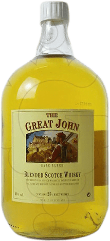 58,95 € Envoi gratuit | Whisky Blend Great John Royaume-Uni Bouteille Jéroboam-Double Magnum 3 L