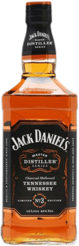 48,95 € Spedizione Gratuita | Whisky Bourbon Jack Daniel's Master Distiller Nº 3 stati Uniti Bottiglia 1 L