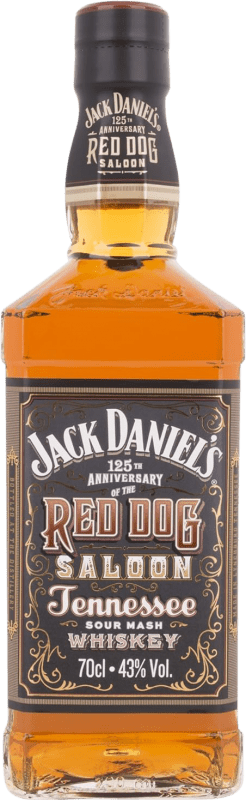 44,95 € Envío gratis | Whisky Blended Jack Daniel's Red Dog Saloon Estados Unidos Botella 70 cl