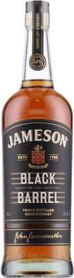 43,95 € Kostenloser Versand | Whiskey Blended Jameson Select Black Barrel Reserve Irland Flasche 70 cl