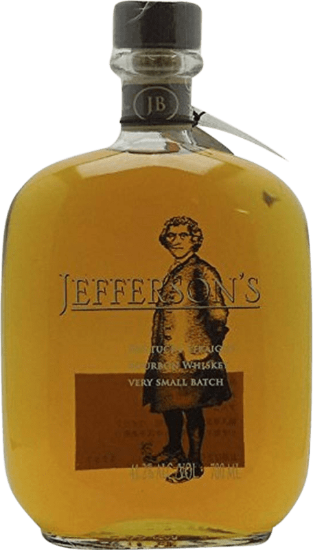 51,95 € Envio grátis | Whisky Bourbon Jefferson's Reserva Estados Unidos Garrafa 70 cl