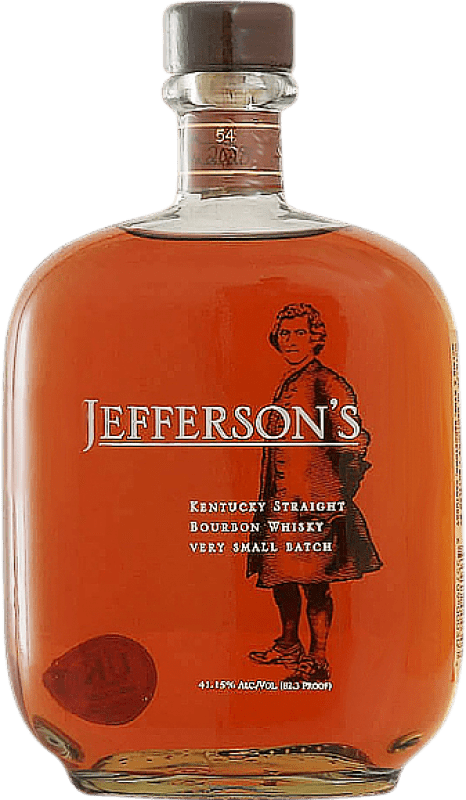 54,95 € 免费送货 | 波本威士忌 Jefferson's 预订 美国 瓶子 70 cl