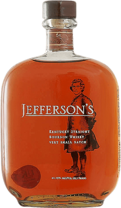 54,95 € Envoi gratuit | Whisky Bourbon Jefferson's Réserve États Unis Bouteille 70 cl