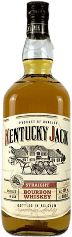 19,95 € Envío gratis | Whisky Blended Kentucky Jack Estados Unidos Botella 1 L