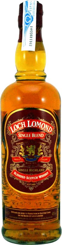 10,95 € Envio grátis | Whisky Blended Loch Lomond Single Blend Red Reino Unido Garrafa 70 cl