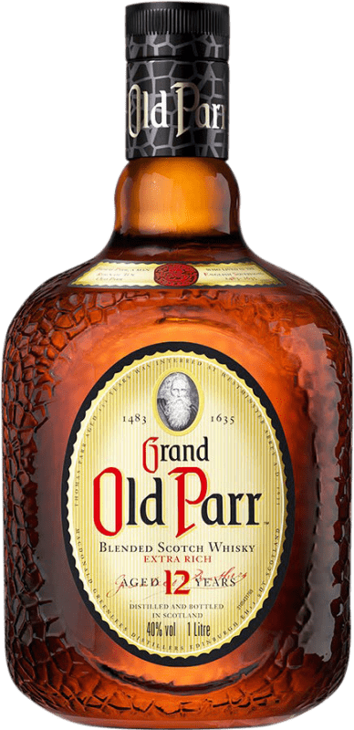 45,95 € Free Shipping | Blended Whisky Macdonald Greenlees Grand Old Parr Reserve — Aged United Kingdom 12 Years 1 L