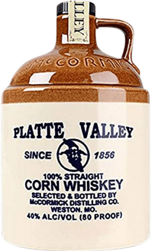 39,95 € Free Shipping | Blended Whisky Platte Valley Reserve — Aged United States 70 cl Corn