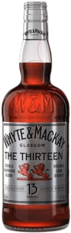 21,95 € Envío gratis | Whisky Blended Whyte & Mackay The Thirteen 13 Reserva Reino Unido Botella 70 cl