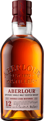 57,95 € Envio grátis | Whisky Single Malt Aberlour Double Cask Matured Speyside Reino Unido 12 Anos Garrafa 1 L