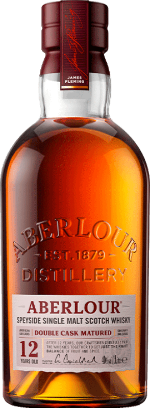 54,95 € 送料無料 | ウイスキーシングルモルト Aberlour Double Cask Matured スペイサイド イギリス 12 年 ボトル 1 L