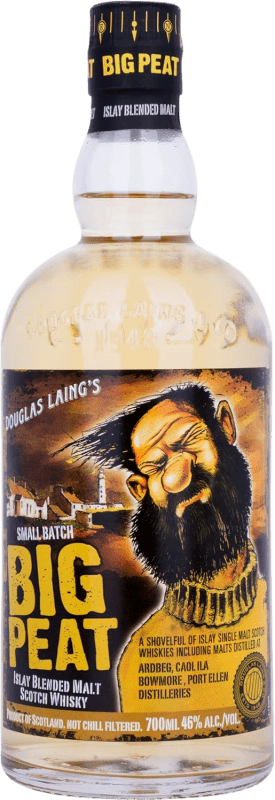 62,95 € Envío gratis | Whisky Blended Douglas Laing's Big Peat Reino Unido Botella 70 cl