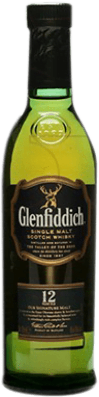 23,95 € Free Shipping | Whisky Single Malt Glenfiddich United Kingdom 12 Years Medium Bottle 50 cl