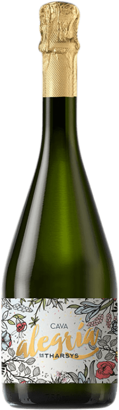 17,95 € Envío gratis | Espumoso blanco Pago de Tharsys Alegría Dulce D.O. Cava Comunidad Valenciana España Chardonnay Botella 75 cl