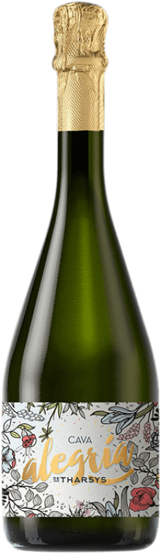 15,95 € Envío gratis | Espumoso Blanco Pago de Tharsys Alegría Dulce D.O. Cava Comunidad Valenciana España Chardonnay Botella 75 cl