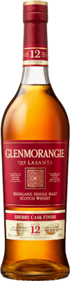 58,95 € Envio grátis | Whisky Single Malt Glenmorangie The Lasanta Sherry Cask Finish Reino Unido 12 Anos Garrafa 70 cl