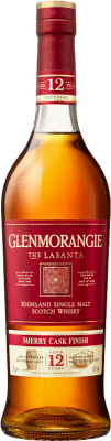 61,95 € Envío gratis | Whisky Single Malt Glenmorangie The Lasanta Sherry Cask Finish Reino Unido 12 Años Botella 70 cl