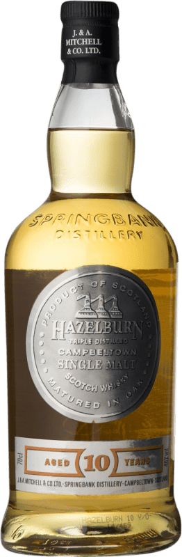 52,95 € Free Shipping | Whisky Single Malt Hazelburn United Kingdom 10 Years Bottle 70 cl