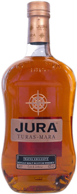 36,95 € Envío gratis | Whisky Single Malt Isle of Jura Turas-Mara Reino Unido Botella 1 L