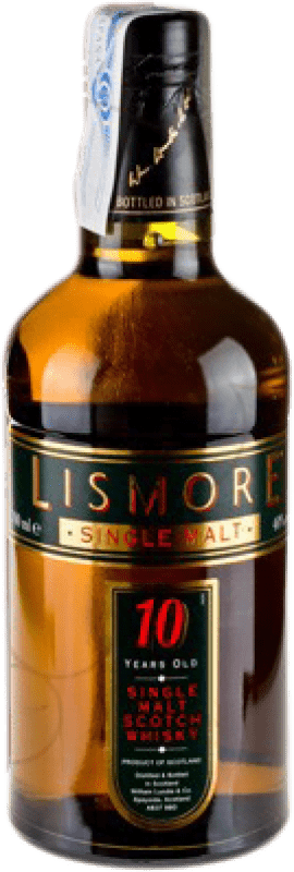 34,95 € Kostenloser Versand | Whiskey Single Malt Lismore Großbritannien 10 Jahre Flasche 70 cl