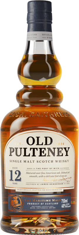 42,95 € Envoi gratuit | Whisky Single Malt Old Pulteney Royaume-Uni 12 Ans 70 cl