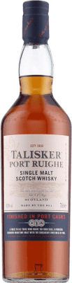 64,95 € Envio grátis | Whisky Single Malt Talisker Port Ruighe Reino Unido Garrafa 70 cl